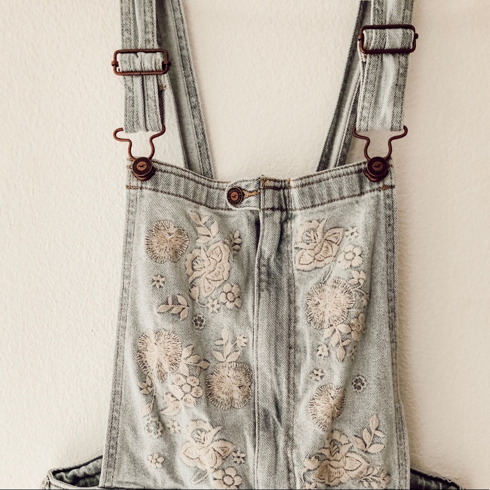 Denim overalls